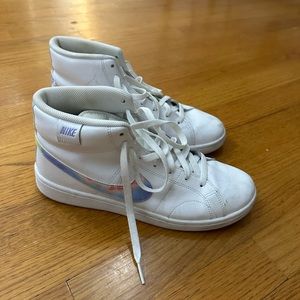 Nike high top sneakers size 9